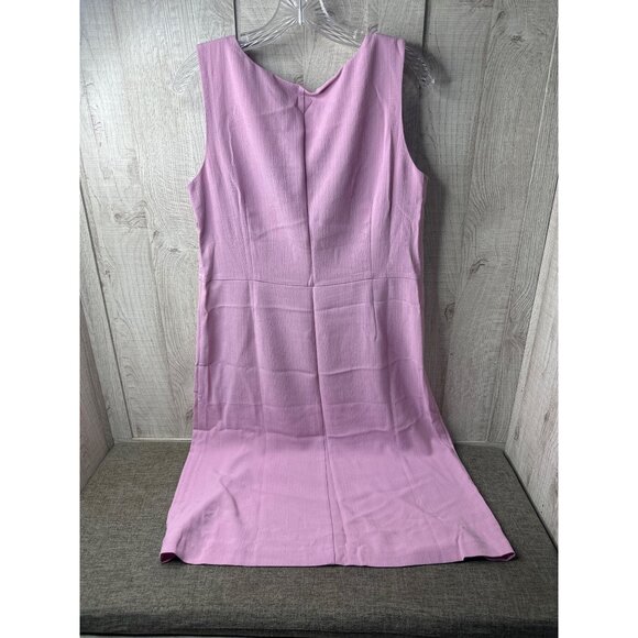 Drapers & Damons Womens Pink Sleeveless Dress & Lined Jacket Set Size M - Picture 4 of 8